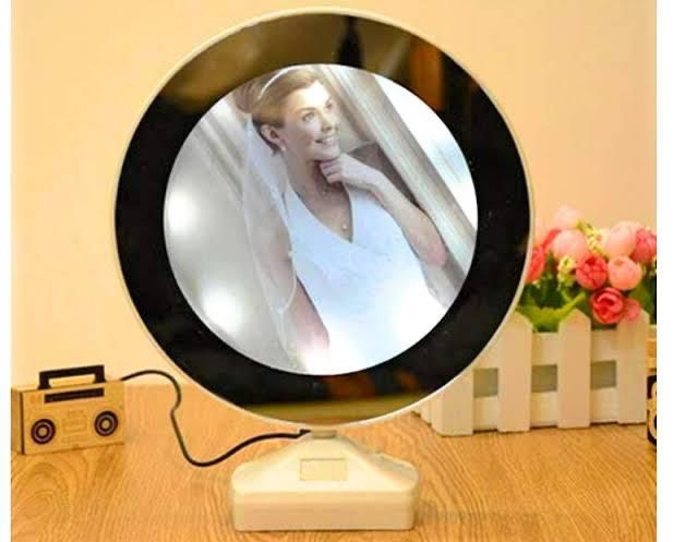 PERSONALIZED MAGIC PHOTO MIRROR LED LAMP