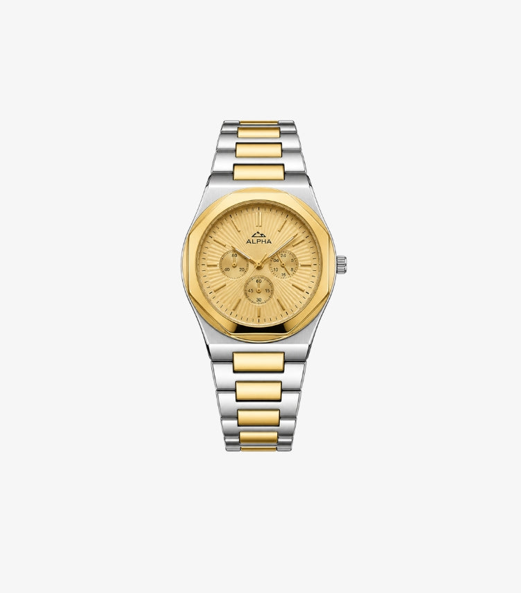 ALPHA PREMIUM ANALOG CHRONOGRAPH WATCH FOR MEN