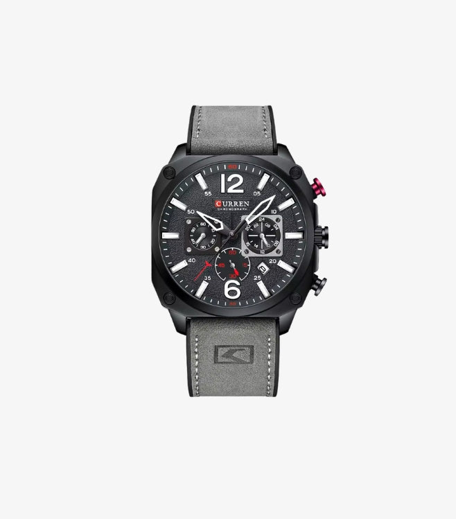 CURREN LUXURY CHRONOGRAPH WATCH ..