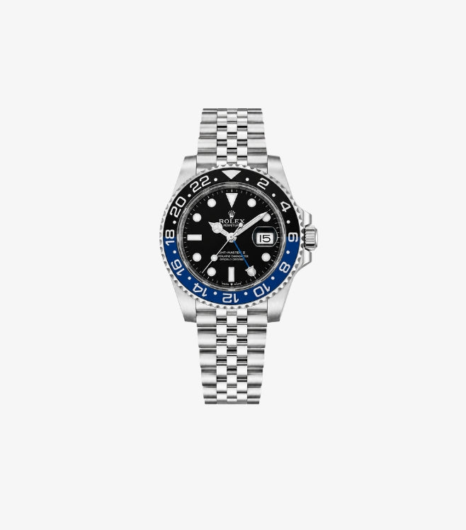 ROLEX GMT-MASTER II STAINLESS STEEL JUBILEE WATCH