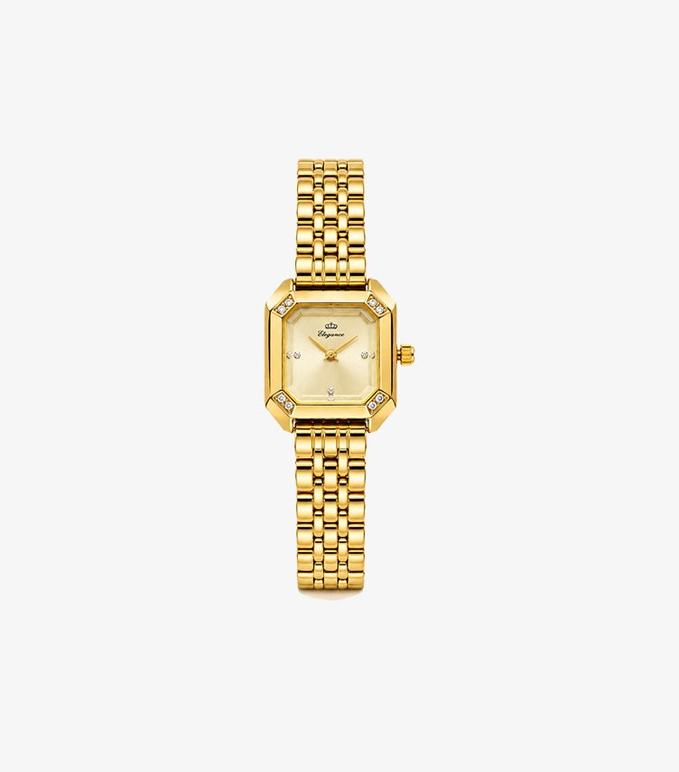ELEGANCE GOLD LUXURY WATCH